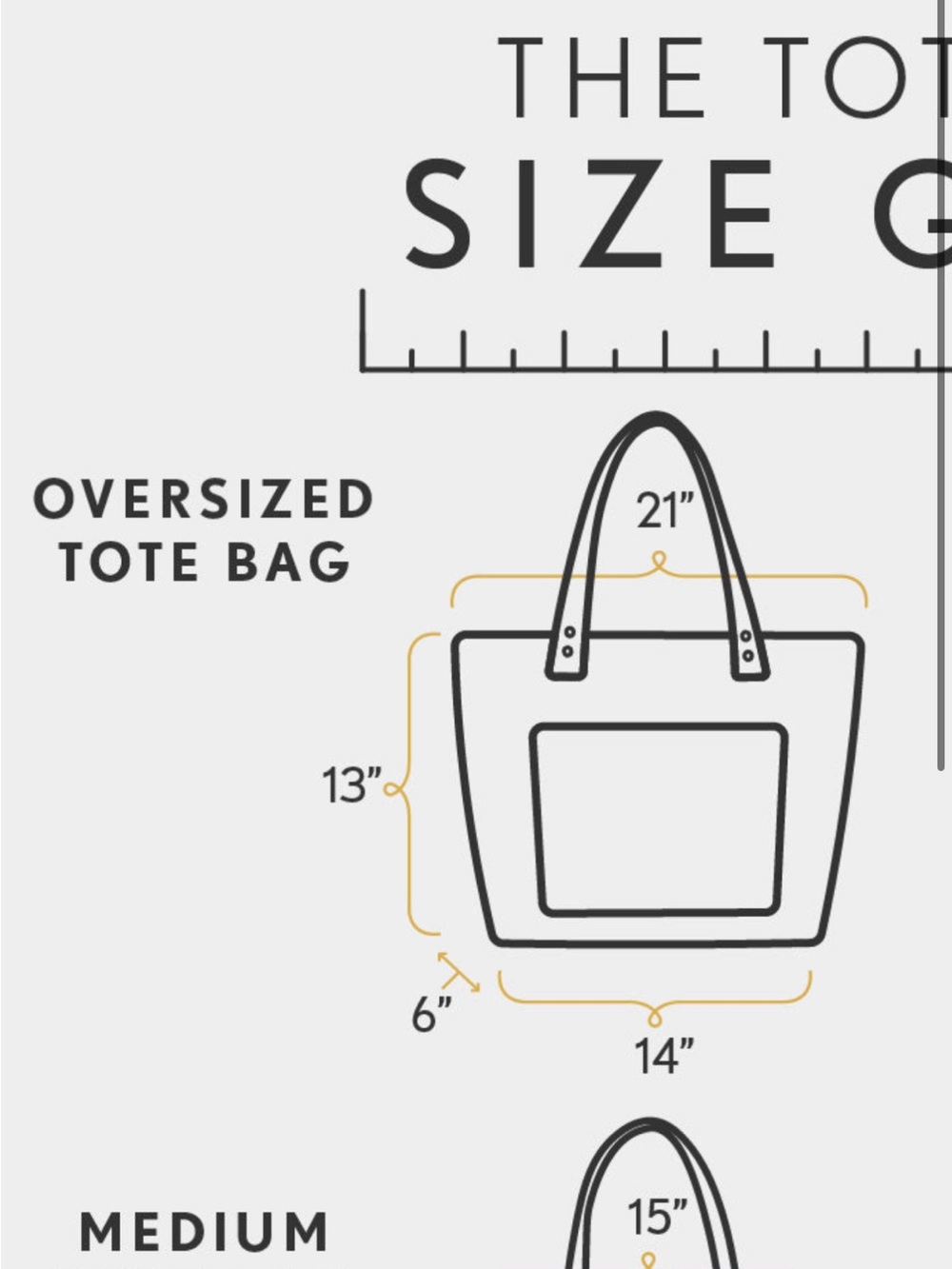 NWOT Portland Leather Oversized Tote - Picture 4 of 4